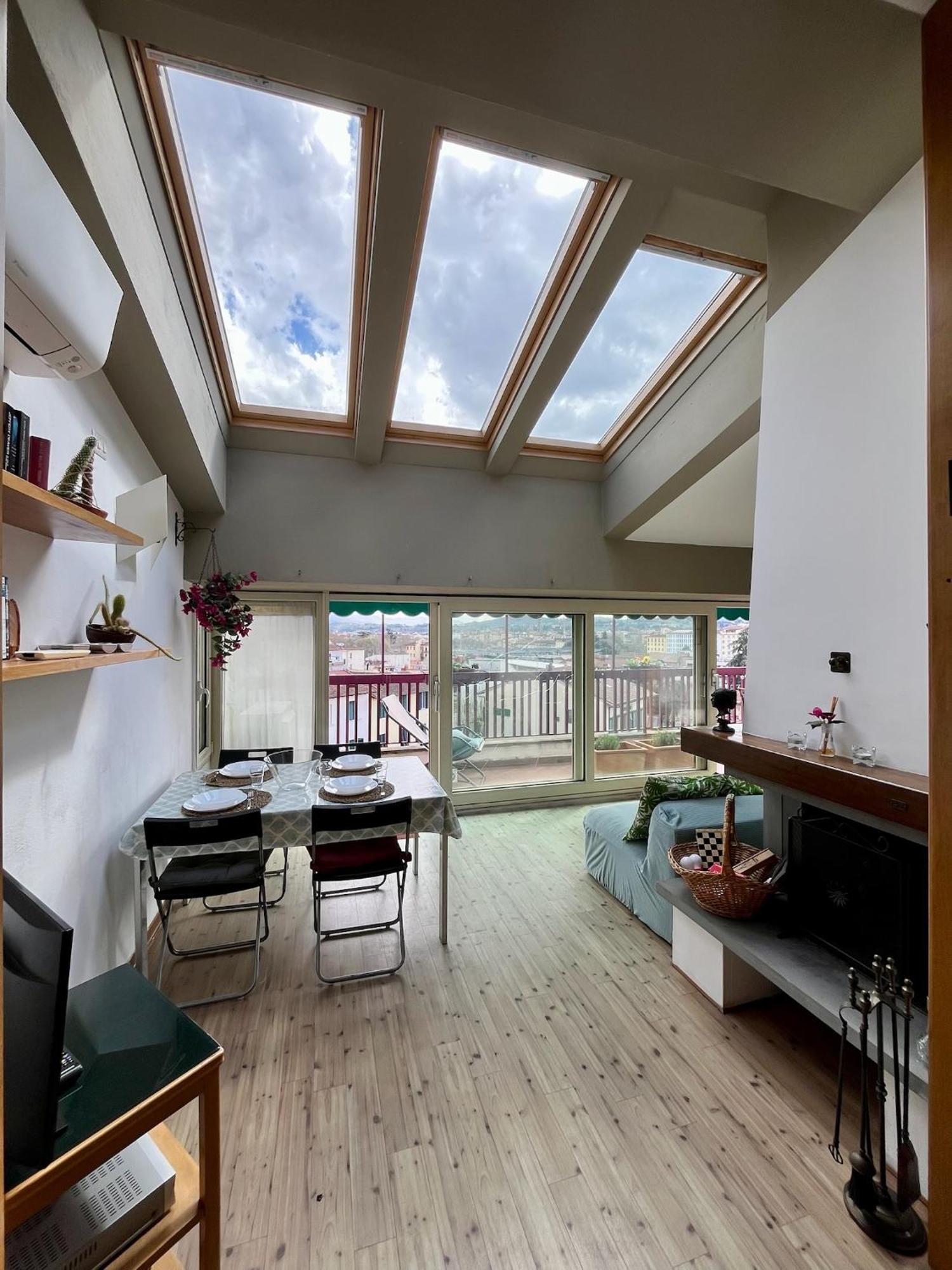 Settesanti Vintage Attic Apartment Firenze Bagian luar foto